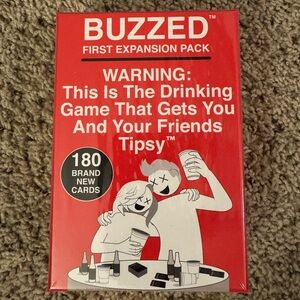 New Buzzed Drinking Game First Expansion Pack
